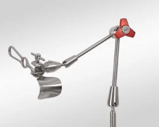 Collection of FISSO medical devices and accessories presented on a neutral background