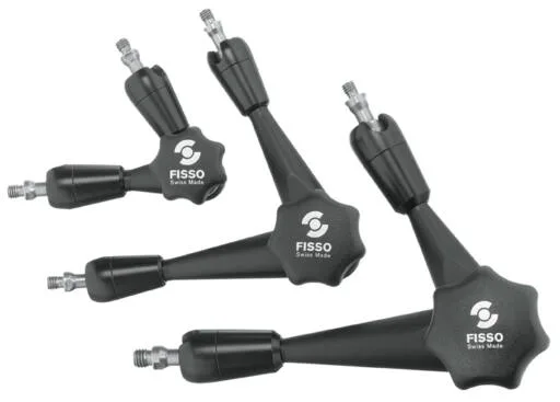 FISSO Strato Line: Metal arms with adjustable joints and base
