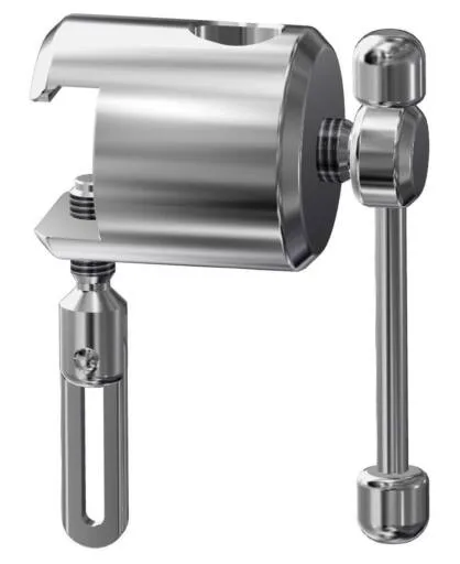 Detailed view of FISSO high-precision industrial clamp